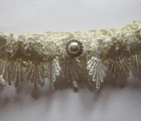Bridal Garter - Vintage Inspired Bridal Garter Set