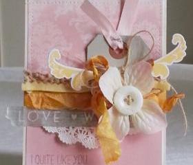 'I Quite Like You' Greeting Card