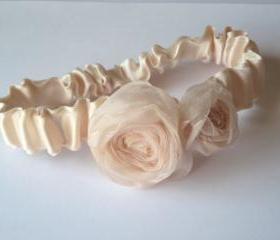 Phoebe Rose - Peach Garter Set - Special Offer for Limited Time ONLY 15% Off