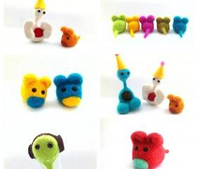 Pheeple and Mice Stickers - A Pack of 6 Photographic Stickers