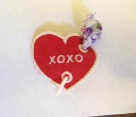 Valentine's Day Heart Sucker Holder Free Shipping