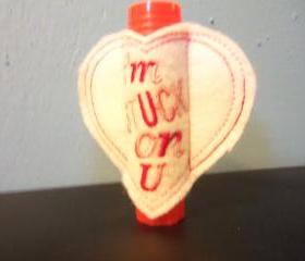 Heart Glue Stick Holder Free shipping I'm stuck on you