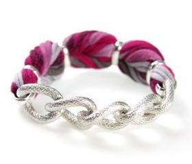 Bangles Bangle Bracelets Boho Chic Jewelry Fabric Womens Bracelet Cuff Braided Friendship Knot Tribal Wrap Infinity Stack Burgundy Purple