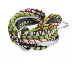 Bracelet Bangle Braided Fabric Cuff Unique Jewelry Friendship Women Knot Tribal Chunky Boho Stack Bangles Bracelets Green Black Burgundy