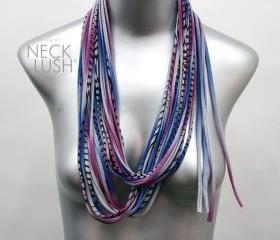 royal blue scarf saphire womens necklace summer fashion fall Spring Scarf