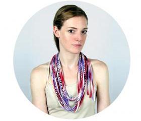 Spring Scarf Summer Fashion Fall Burgundy Eggplant Purple Black Scarf Summer Fashion