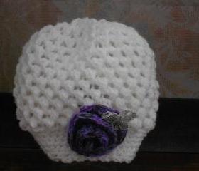 White Beanie
