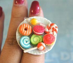 sweets plate ring