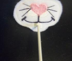 Easter Bunny Sucker Holder