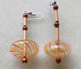 Blown Glass Earrings