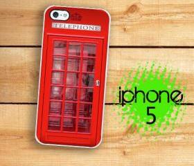 IPhone 5 Case - British Red Phone Booth