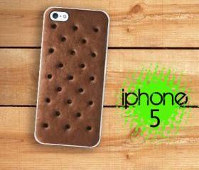 IPhone 5 Case - Ice cream sandwich Chocolate