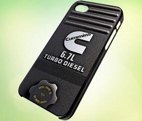 HP164 CUMMINS Turbo Diesel design for iPhone 5 Black Plastic Case - leave message for White Case / iPhone 4 or iPhone 4S Case