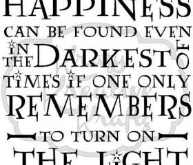 Harry potter, Dumbledore Quote vinyl wall decal