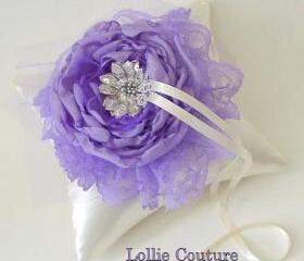 Wedding Ring Pillow, Lace Ring Pillow, Ring bearer Pillow, Wedding Ring Pillow