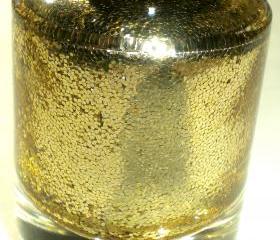 Nail Polish - 24 KARAT - Gold - Hand Blended Glitter Nail Polish - Nail Lacquer - 0.5 oz Full Sized Bottle