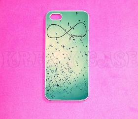 iPhone 5 Case, Young in infinity blue Print iPhone 5 Case for iPhone 5