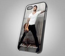Adam Levine Maroon five Rock Band iPhone Case Music Prind on Hard Case for iPhone 5 