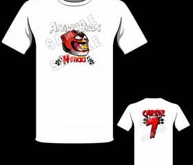 Angry Birds Heikki Personalized T-Shirt - Style 3