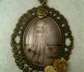 Gorguss Cat Girl Necklace