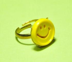 Smiling Face Ring