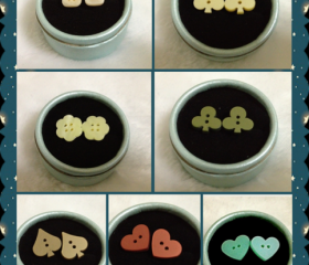 Buttons Earrings