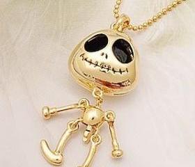 ET Skull Skelator Neklace