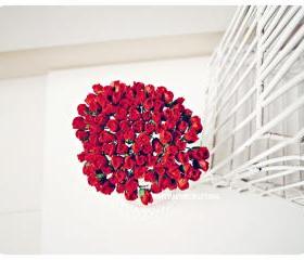 Mulberry paper tiny Rose Buds flower / pack 