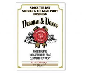 Stock the Bar Invitations