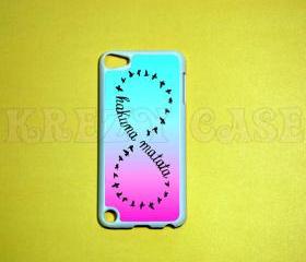 iPod Touch 5 Case, Forever love -Hakuna Matata ,Lion King iPod touch 5 Cases, iPod touch 5G Cover,Case for iPod touch 5