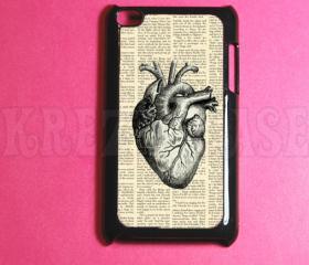 Ipod Touch 4 Case - Anatomy heart Ipod 4G Touch Case, 4th Gen Ipod Touch Cases