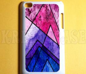 Ipod Touch 4 Case - Geometric Pattern Ipod 4G Touch Case, 4th Gen Ipod Touch Cases