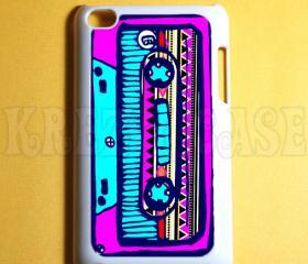 Ipod Touch 4 Case Retro style cassette Ipod 4G Touch Case, 4th Gen Ipod Touch Cases