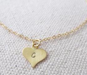 Personalized Initial Bracelet, 14kt Gold Filled Bracelet, Gift for Her