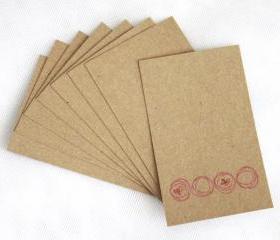 Circle Hearts Tags (set of 8) by The Leaf Studio. FREE shipping