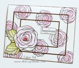 Happiness Greeting Card (Blank Inside) by The Leaf Studio. FREE shipping