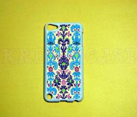 iPod Touch 5 Case,Damask pattern iPod touch 5 Case, iPod touch 5G Cover,Case for iPod touch 5