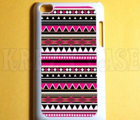 Ipod Touch 4 Case - Aztec Trible Pattern Ipod 4G Touch Case, 4th Gen Ipod Touch Cases