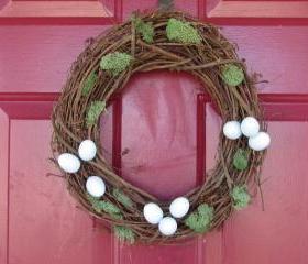 Easter wreath