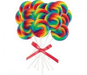 10 Swirl Lollipops