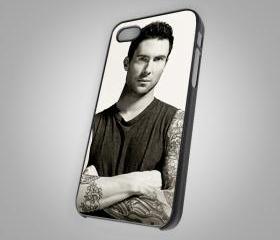 Adam Levine Maroon 5 Band Prind on Hard Case for iPhone 4/4s case