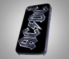 ACDC Rock Band on Hard Case for iPhone 4/4S