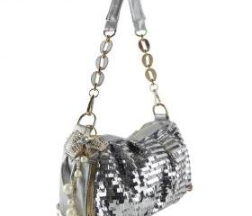  Sweet color sequined bow chain package
