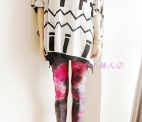 Sexy Punk Stripes Style Leggings