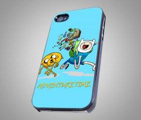 For iPhone 4/4s - Adventure time - on Hard Case 