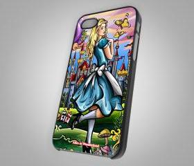 For iPhone 5 - Alice in Wonderland - on Hard Case 