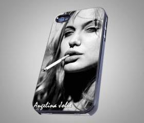 For iPhone 5 - Angelina Jolie - on Hard Case 