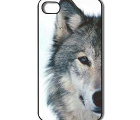 Wolf iPhone 4 /4s / 5 Case / Cover. Silicone Rubber / Hard Plastic