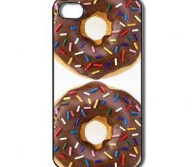 Doughnut / Donut iPhone 4 /4s / 5 Case / Cover. Silicone Rubber / Hard Plastic 