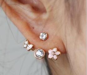 Lovely Small Flower Stud Earring